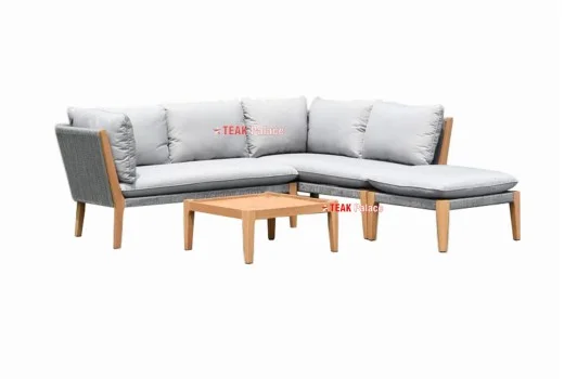 Kursi Sudut Sofa Minimalis Kayu Jati Harga Murah