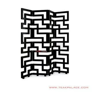 Sketsel Tetris Chikao Kayu Jati Hitam Minimalis