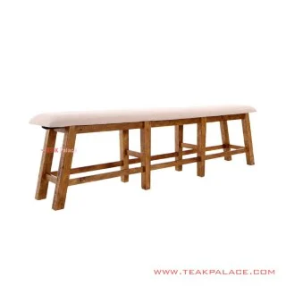 Bangku Venia Minimalis Salak Dark Brown