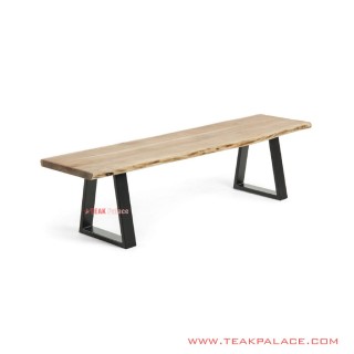 Bangku Kaki Besi Minimalis Modern Seri Lucena