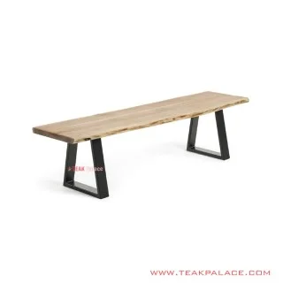 Bangku Kaki Besi Minimalis Modern Seri Lucena