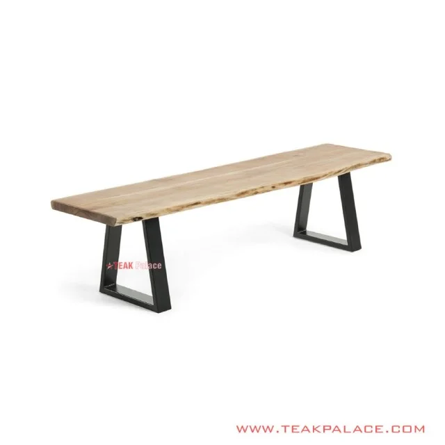 Bangku Kaki Besi Minimalis Modern Seri Lucena