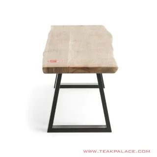 Bangku Kaki Besi Minimalis Modern Seri Lucena