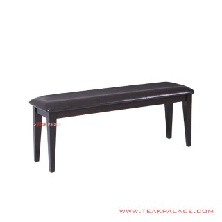 Bangku Tamu Jodie Black Minimalis Kayu Jati Bangku Tamu Jodie Black Minimalis Kayu Jati