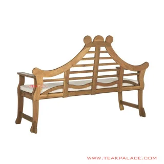 Bangku Teras Jati Roura Minimalis Natural