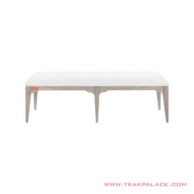 Bangku Santai White Wash Rustic Seri Volta Minimalis Bangku Santai White Wash Rustic Seri Volta Minimalis