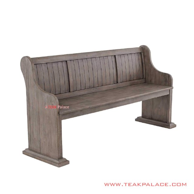 Bangku Taman Minimalis Wonosobo White Wash Rustic Bangku Taman Minimalis Wonosobo White Wash Rustic