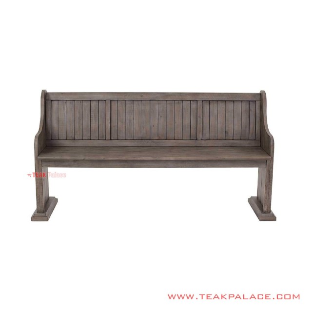 Bangku Taman Minimalis Wonosobo White Wash Rustic Bangku Taman Minimalis Wonosobo White Wash Rustic