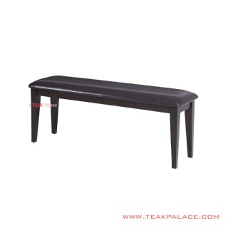 Bangku Tamu Jodie Black Minimalis Kayu Jati