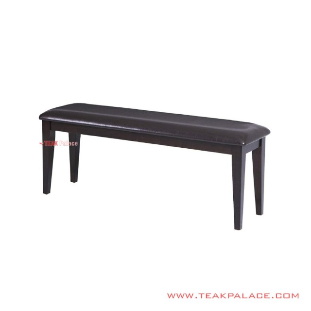 Bangku Tamu Jodie Black Minimalis Kayu Jati Bangku Tamu Jodie Black Minimalis Kayu Jati