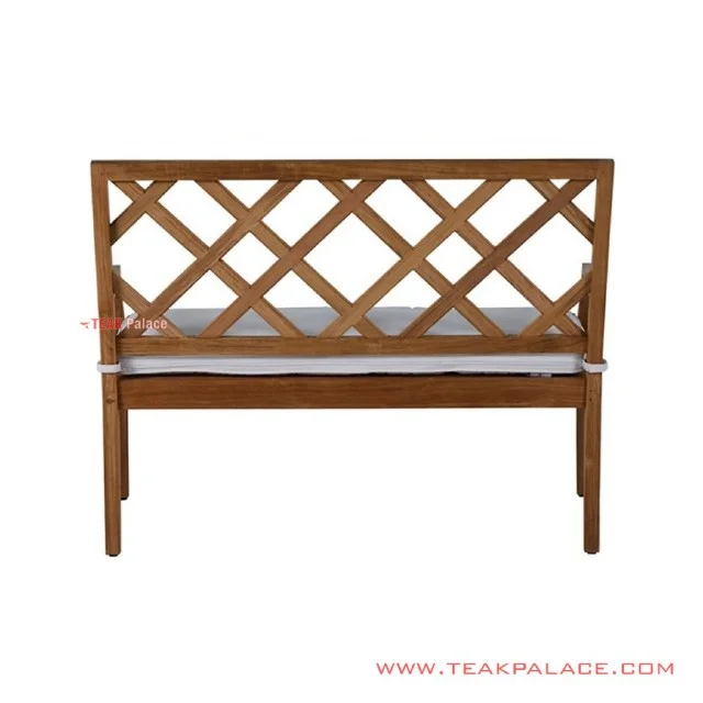 Bangku Teras Tamu Minimalis Jati Seri Faine