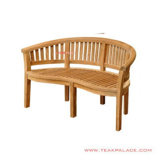 Bangku Kayu Jati Untuk Taman Seri Curvey Bangku Kayu Jati Untuk Taman Seri Curvey
