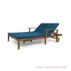 Sun Lounger Kayu Kain Oasis Seri Thomas Sun Lounger Kayu Kain Oasis Seri Thomas