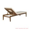Sun Lounger Balepe Minimalis Salak Brown Jati Murah