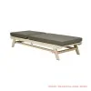 Sun Lounger Jangli Minimalis White Wash Rustic Sun Lounger Jangli Minimalis White Wash Rustic