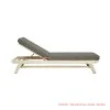 Sun Lounger Jangli Minimalis White Wash Rustic Sun Lounger Jangli Minimalis White Wash Rustic