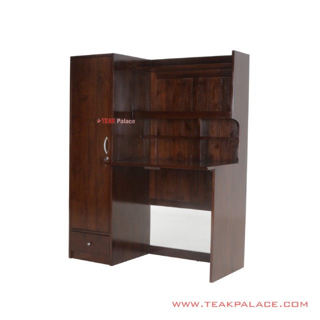 Meja Belajar Almari Mela Kayu Jati Minimalis Meja Belajar Almari Mela Kayu Jati Minimalis