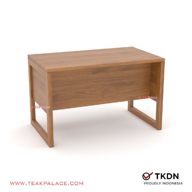 Meja Kerja Staff 1/2 Biro Kayu Jati Minimalis Seri Omoda Tertutup Meja Kerja Staff 1/2 Biro Kayu Jati Minimalis Seri Omoda Tertutup
