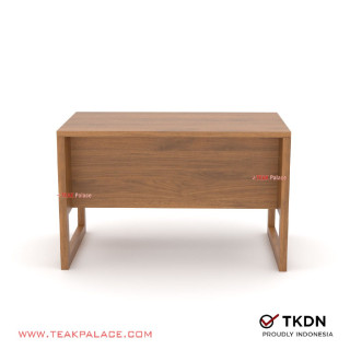 Meja Kerja Staff 1/2 Biro Kayu Jati Minimalis Seri Omoda Tertutup Meja Kerja Staff 1/2 Biro Kayu Jati Minimalis Seri Omoda Tertutup