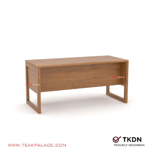 Meja Kantor 1 Biro Minimalis Modern kayu Jati Seri Omoda Meja Kantor 1 Biro Minimalis Modern kayu Jati Seri Omoda