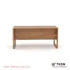 Meja Kantor 1 Biro Minimalis Modern kayu Jati Seri Omoda Meja Kantor 1 Biro Minimalis Modern kayu Jati Seri Omoda