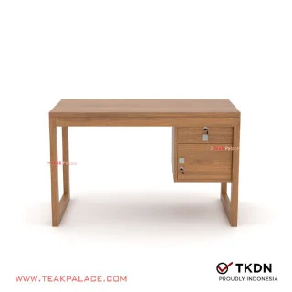 Meja Staff 1/2 Biro Terbuka Minimalis Modern Seri Omoda