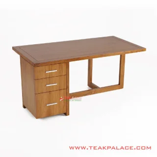 Meja Direktur Kayu Jati Minimalis Seri Oregon Meja Direktur Kayu Jati Minimalis Seri Oregon