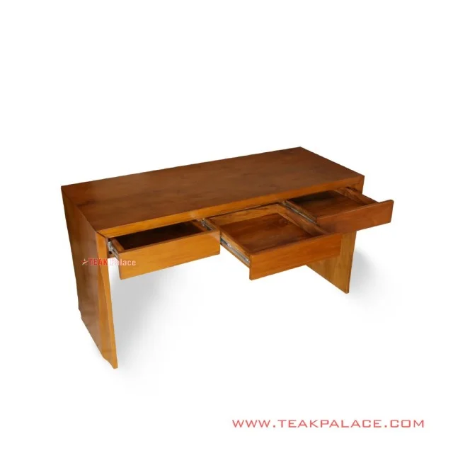 Meja Kerja Minimalis Kayu Jati Seri Vista Meja Kerja Minimalis Kayu Jati Seri Vista