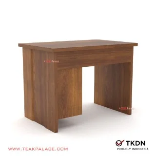 Meja Komputer Minimalis Kayu Jati 100 cm Seri Amerta