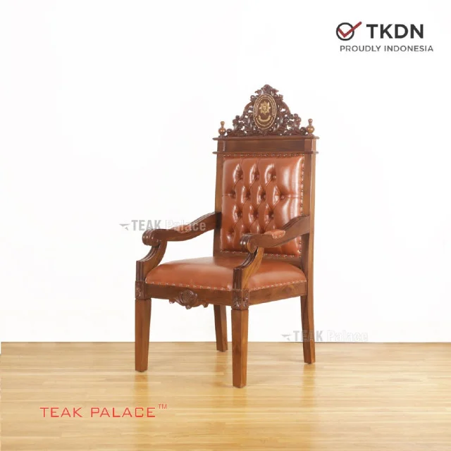 Kursi Hakim Kayu Jati Ukir Jepara Terbaik TKDN 145