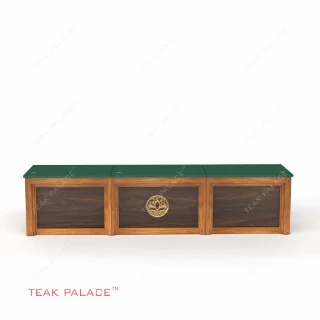 Meja Hakim Minimalis Modern Kayu Jati TKDN Terlaris