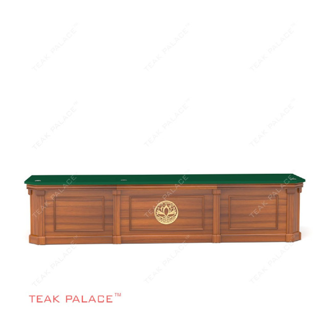 Meja Hakim Kayu Jati Terbaik 340 cm Sidang Pengadilan TKDN Meja Hakim Kayu Jati Terbaik 340 cm Sidang Pengadilan TKDN