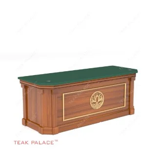 Meja Penggugat Tergugat Kayu Jati 200 cm TKDN Terbaik