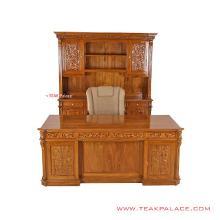 Set Meja Kantor Seri Palembang Minimalis Jati Set Meja Kantor Seri Palembang Minimalis Jati