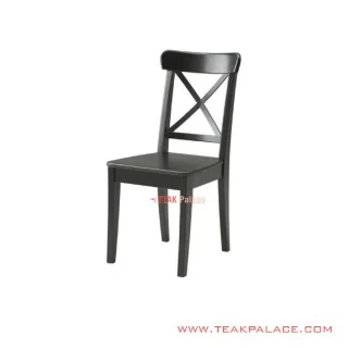 Kursi Makan Minimalis Hitam Seri Shima