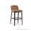 Itzy Bar Stool Jati Black Walnut Minimalis