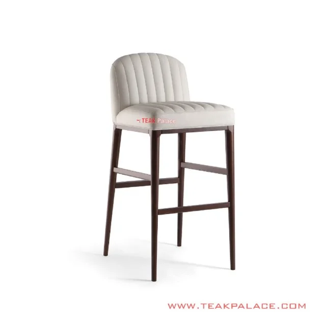 Bar Stool Jihan Putih Jati Minimalis Bar Stool Jihan Putih Jati Minimalis