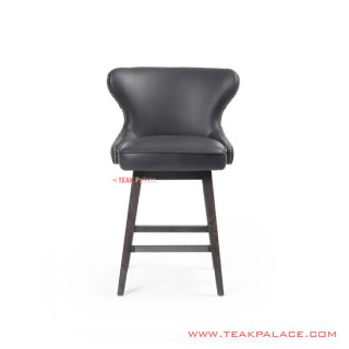 Serbia Kursi Bar Jok Hitam Minimalis