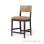 Kursi Bar Minimalis Kayu Jati Oscar Capucino Seri Mona