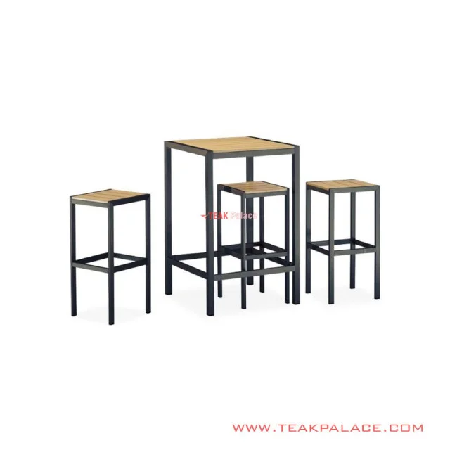 Set Meja Bar Uganda Jati Besi Minimalis Set Meja Bar Uganda Jati Besi Minimalis