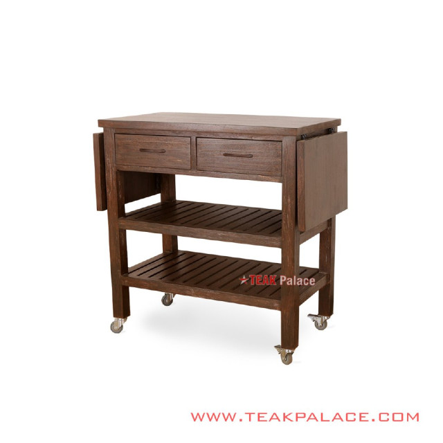 Meja Bar 2 Laci Jati Seri Sibolga