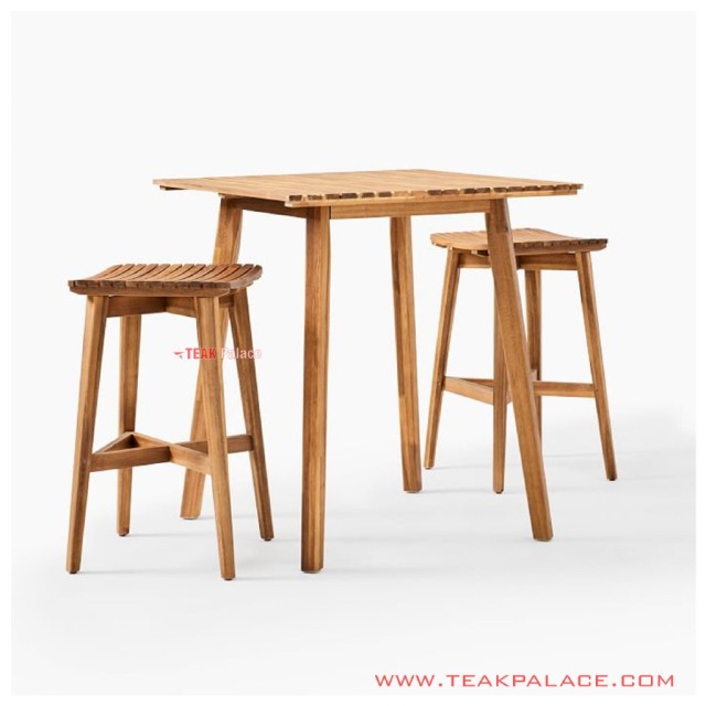 Meja Kursi Bar Golden Teak Minimalis Jati Turkis Meja Kursi Bar Golden Teak Minimalis Jati Turkis