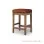 Stool Bar Cafe Minimalis Kayu Jati White Wash Rustic Oscar Brown