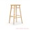Stool Bar Natural Muffat Minimalis