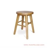 Kursi Bar Bundar Ina Minimalis Jati