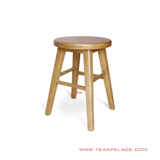 Kursi Bar Bundar Ina Minimalis Jati