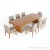 Meja Makan 8 Kursi Minimalis Modern Seri Aston