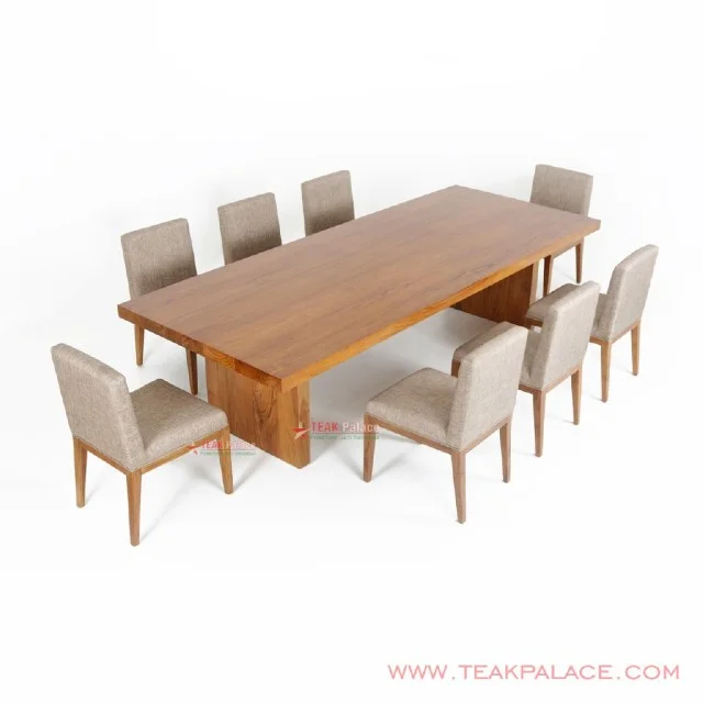 Meja Makan 8 Kursi Minimalis Modern Seri Aston