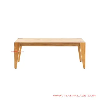 Bangku Taman Minimalis Golden Teak Kajana