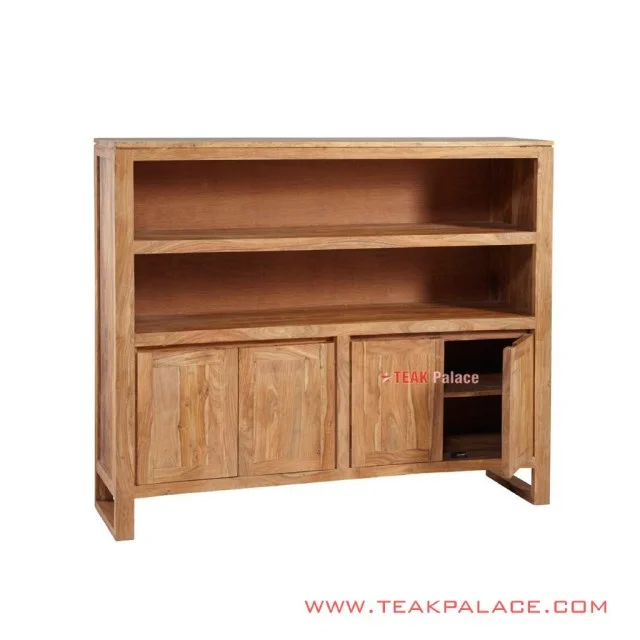 Buffet Ruang Makan Kayu Jati Natural Seri Cirebon